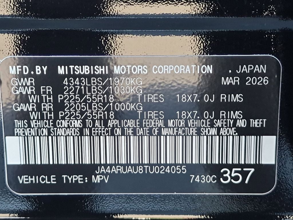 2026 Mitsubishi Outlander Sport Base